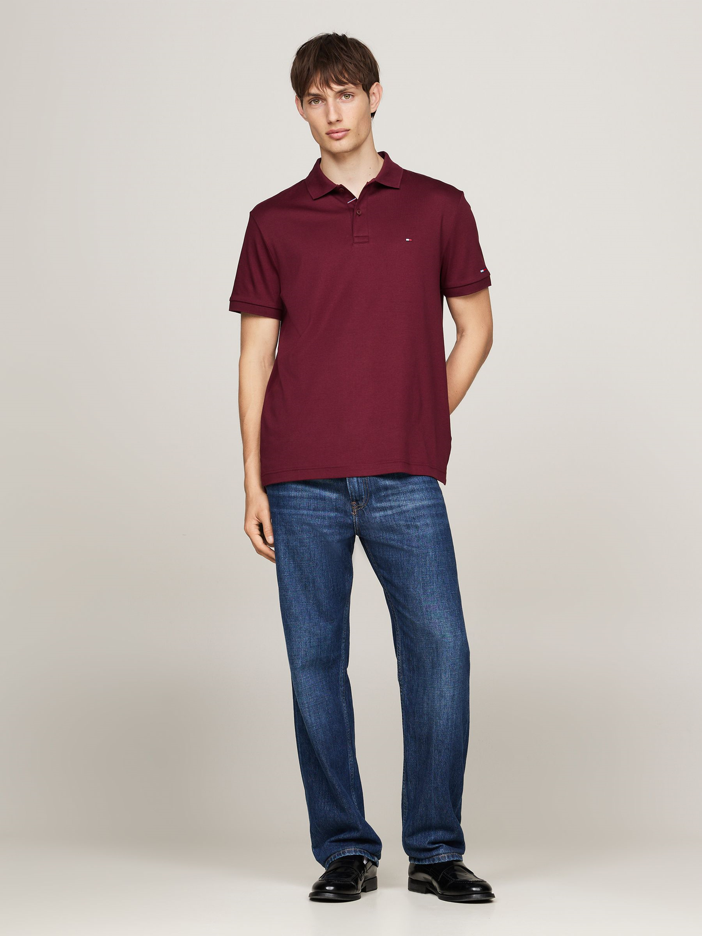 T.M.H Premium Polo Shirt (Meroon)