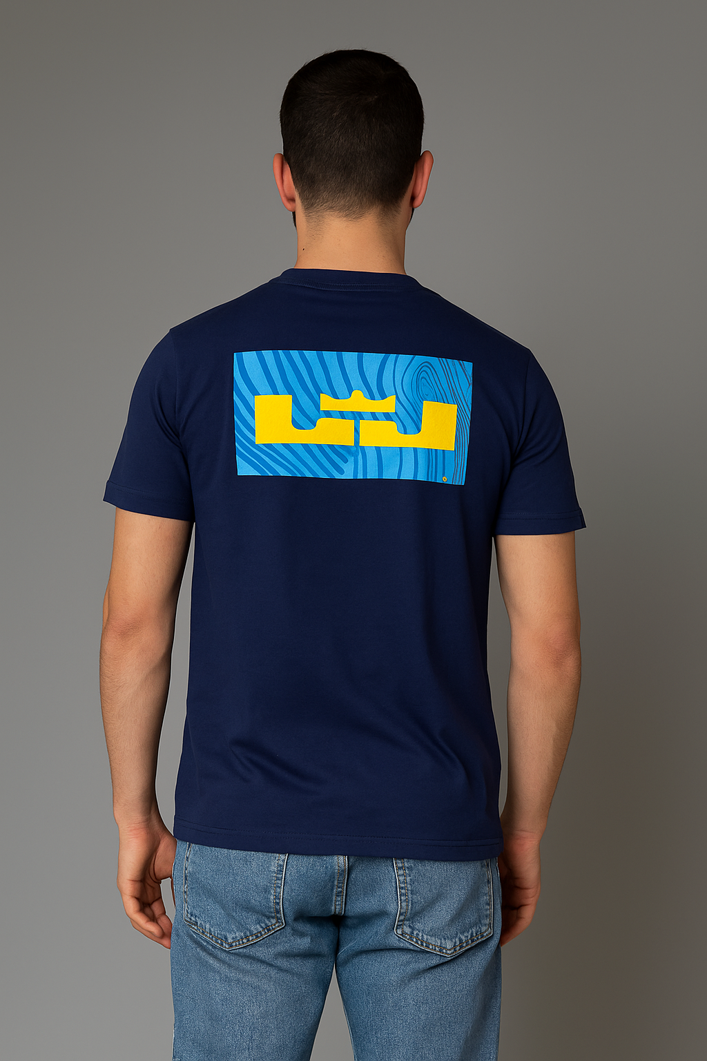 N.K Premium T-Shirt (Navy) 005