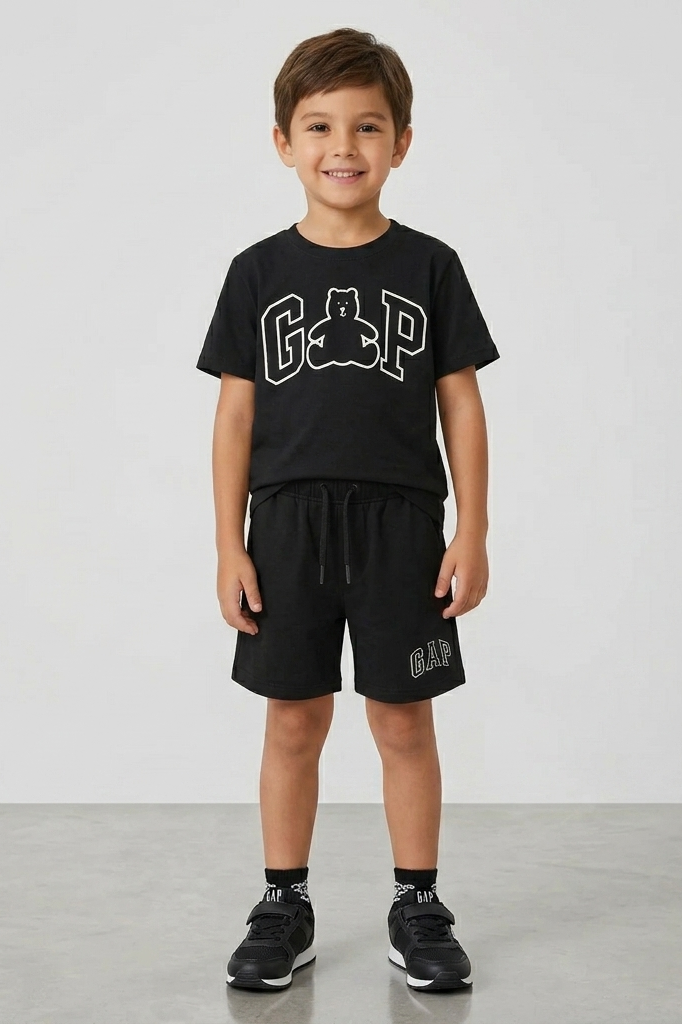 Premium Cotton Twin-Set (Black) 15
