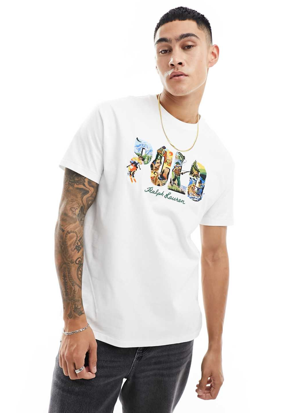 Rl Premium T-Shirt (White) 0026