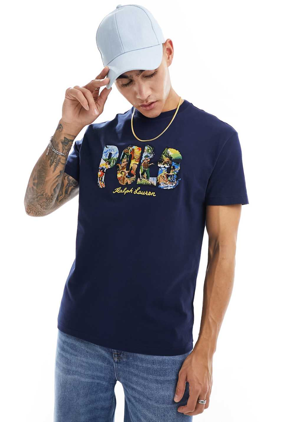 Rl Premium T-Shirt (Navy) 0026