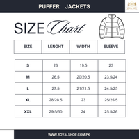 R.l Puffer Jacket Full Sleeves (Small Pony) Black