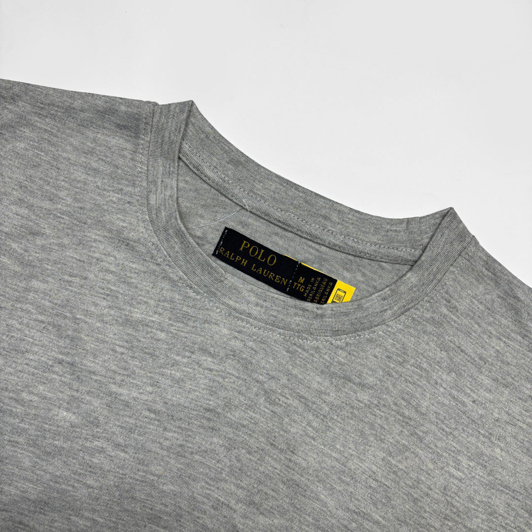 RL Premium Cotton Tracksuit (H.Grey) (Shirt & Trouser)