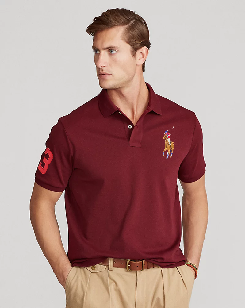 RL Premium Polo (Big Pony/Color) Meroon