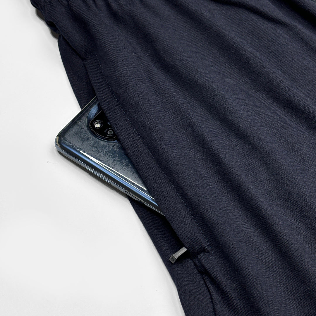 T.M.H Premium Cotton Tracksuit (Blue) (Shirt & Trouser)