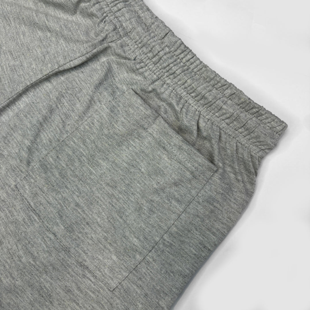 T.M.H Premium Cotton Tracksuit (Grey) (Shirt & Trouser)