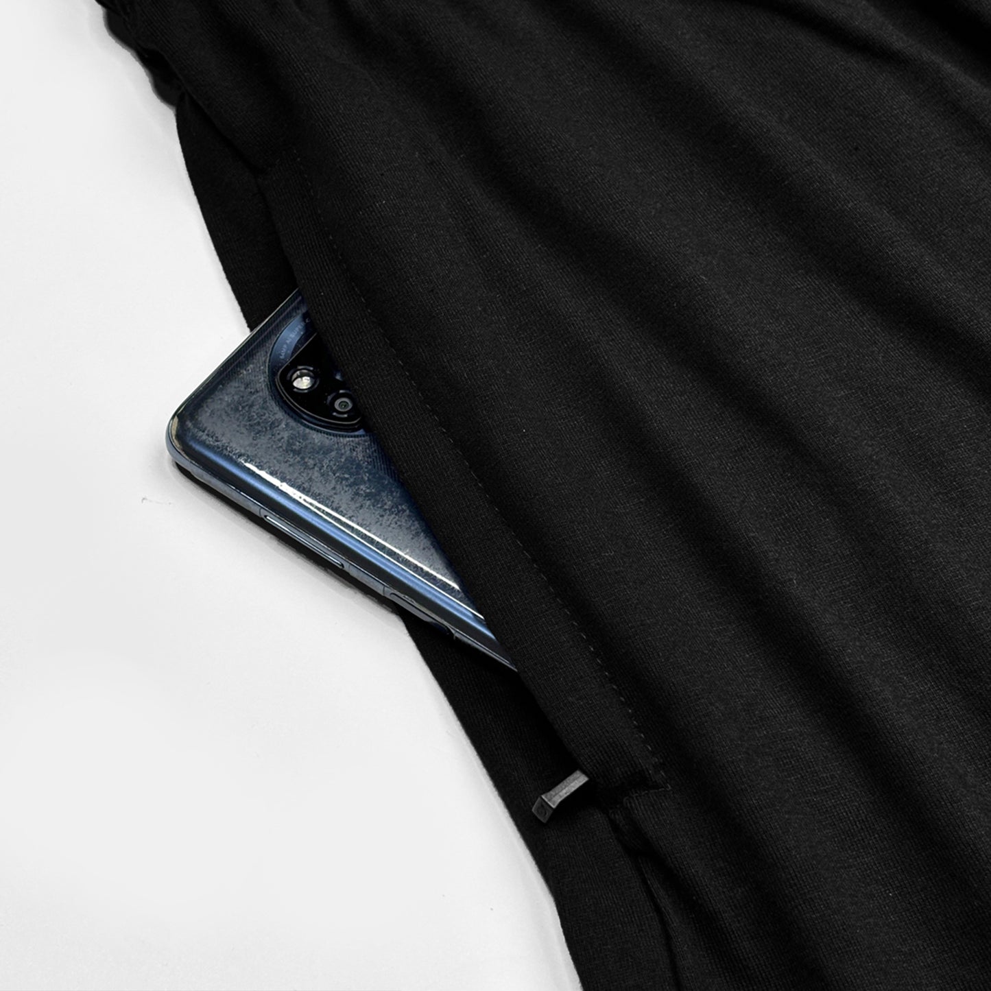 T.M.H Premium Cotton Tracksuit (Black) (Shirt & Trouser)