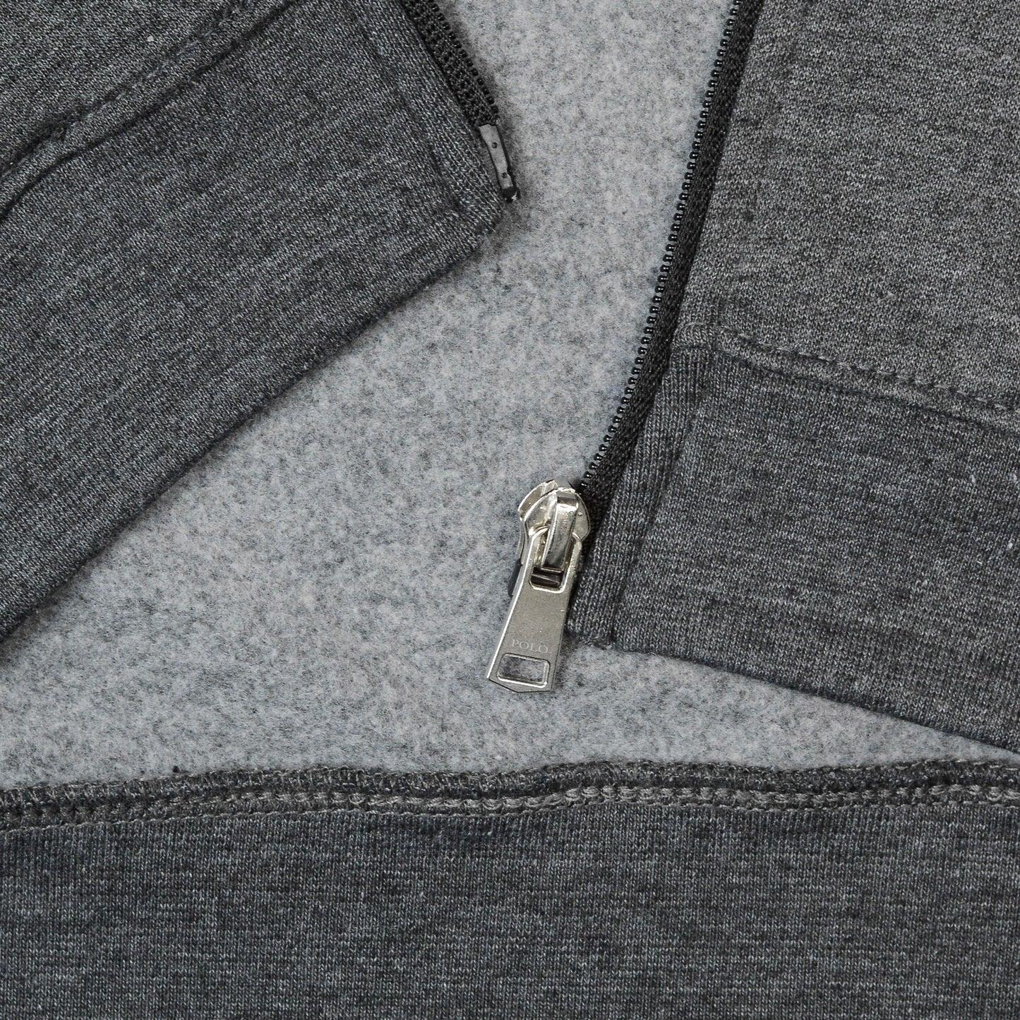 R.L Premium Small Pony Cotton Fleece Tracksuit (Charcoal)
