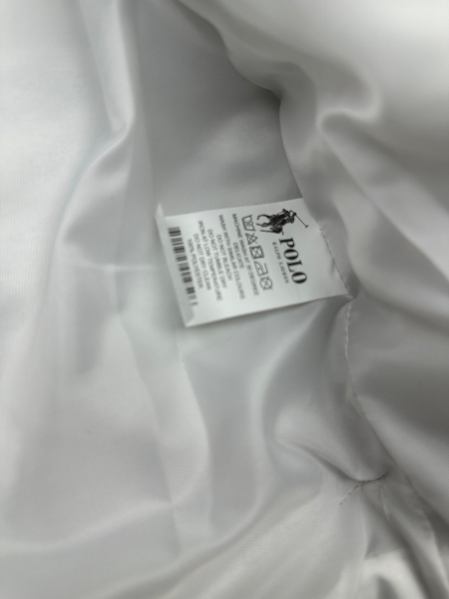 Rl premium Small Pony Sleeveless Puffer Jacket (White)