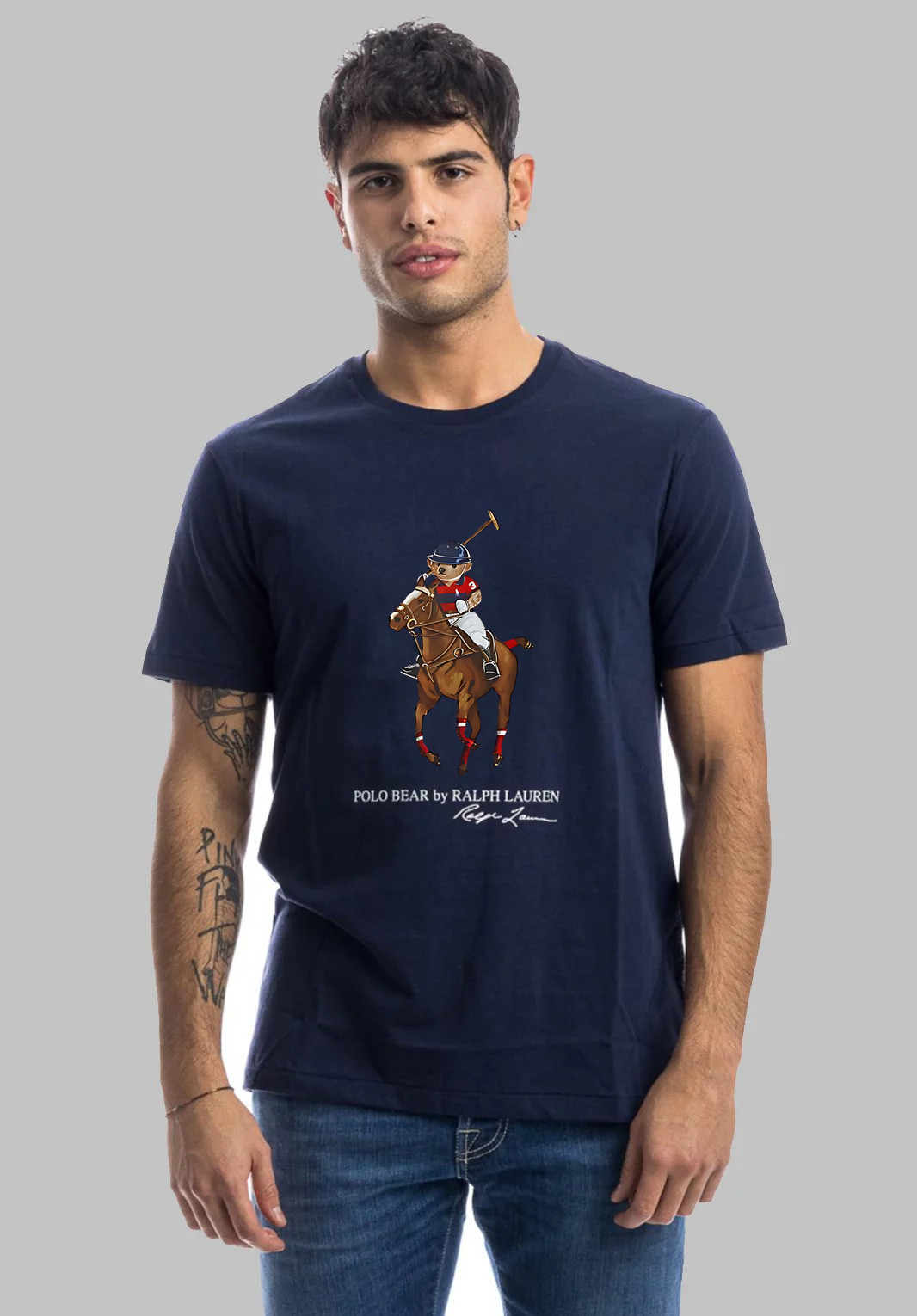 Rl Premium T-Shirt (Navy) 0023