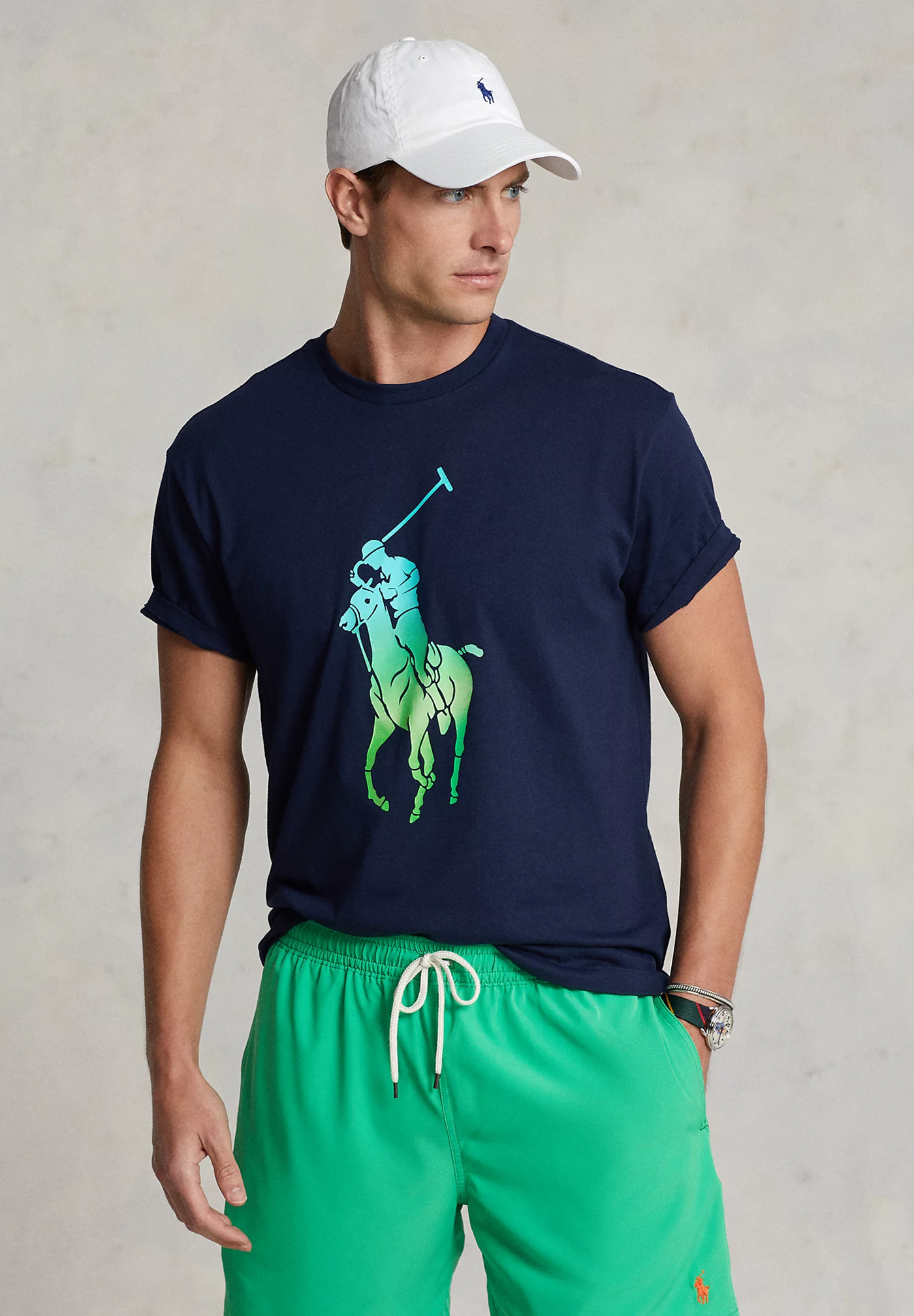 Rl Premium T-Shirt (Navy) 0025