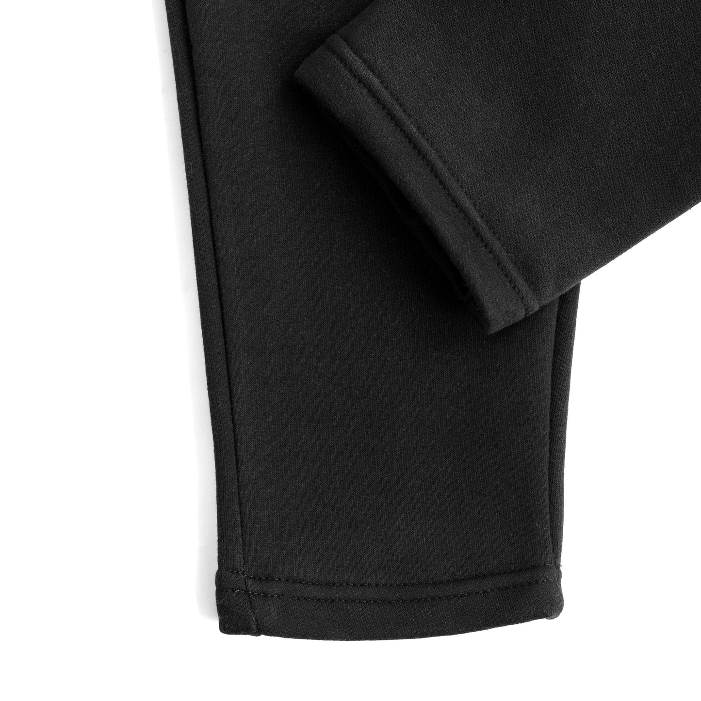 R.L Premium Small Pony Cotton Fleece Tracksuit (Black)