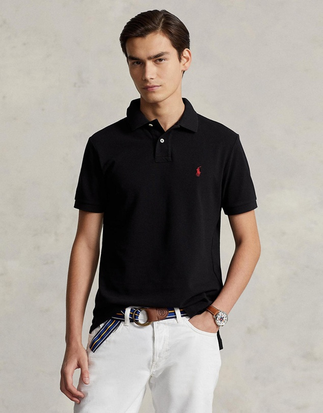 RL Premium Polo (Small pony) Black