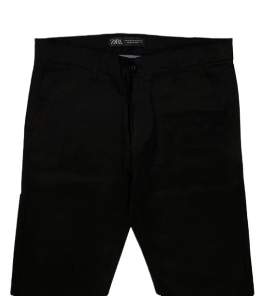 Z.R Premium Cotton Chino (Black)