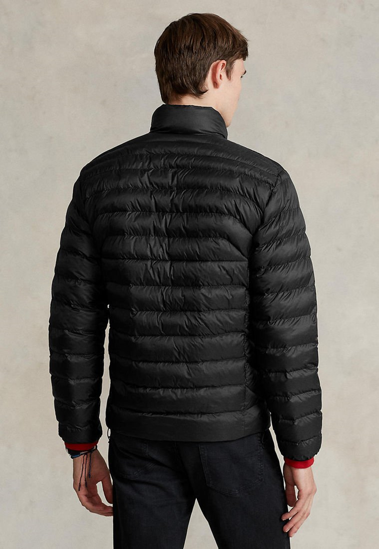 R.l Puffer Jacket Full Sleeves (Small Pony) Black