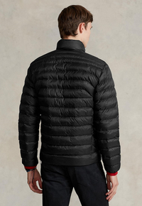 R.l Puffer Jacket Full Sleeves (Small Pony) Black
