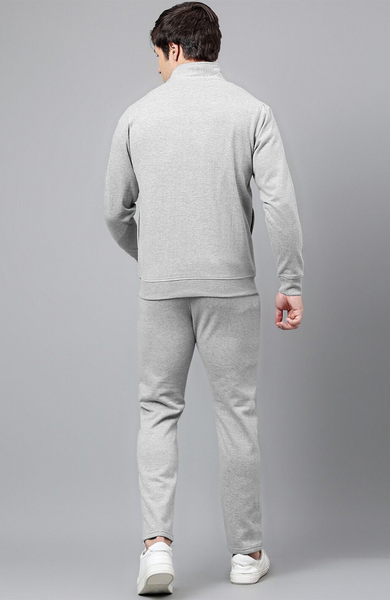 R.L Premium Small Pony Cotton Fleece Tracksuit (H.Grey)
