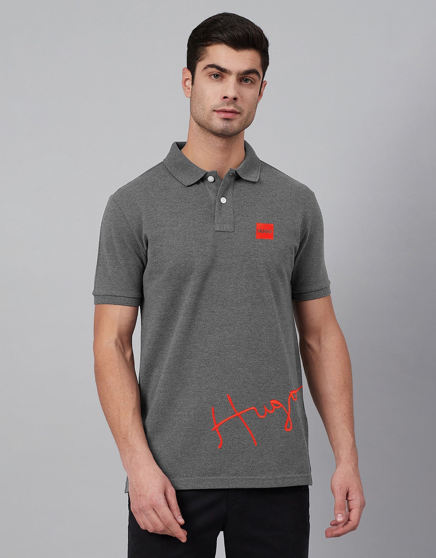 H.G Premium Polo Shirt (Charcoal Grey)