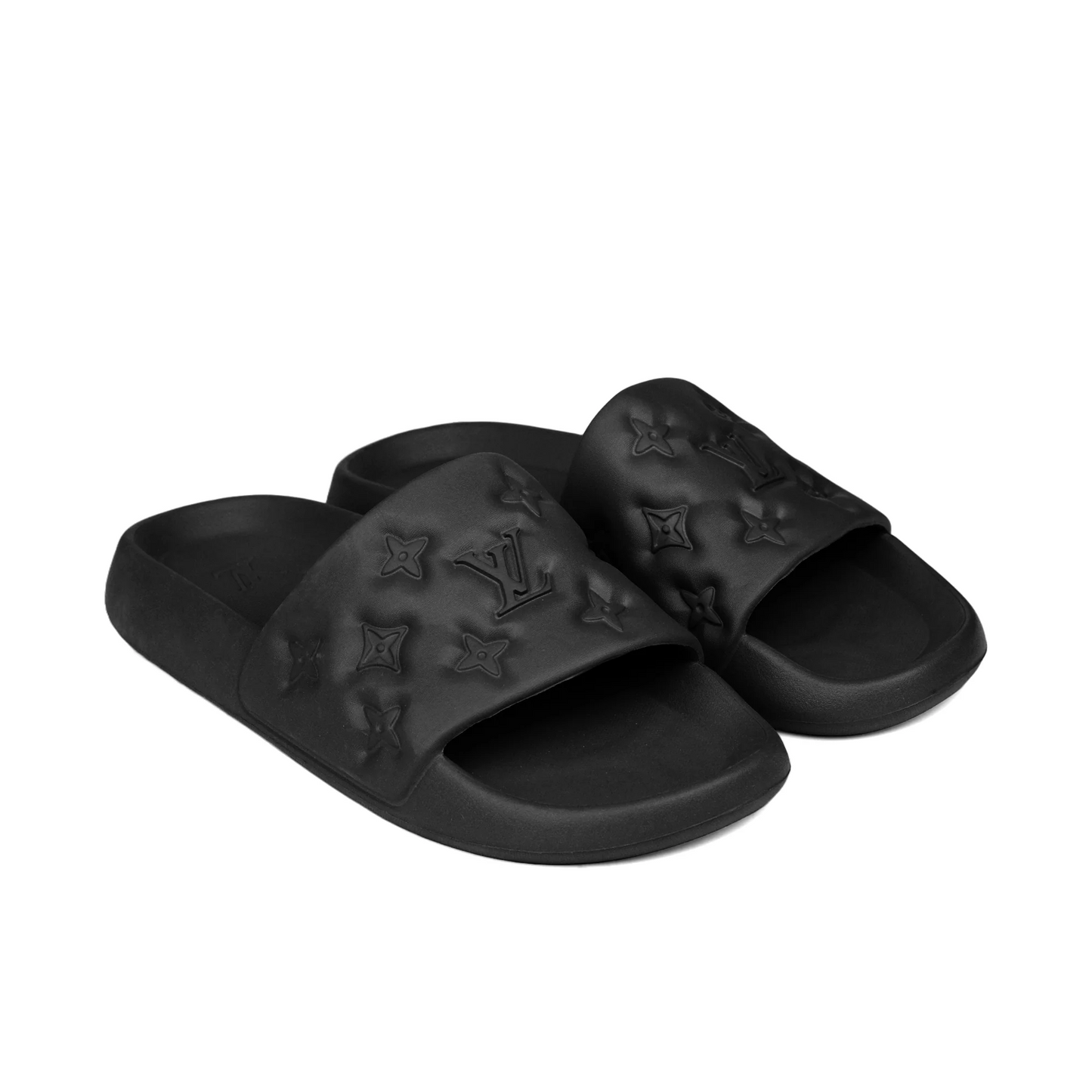 Premium Soft Sole Summer Slides (Black)