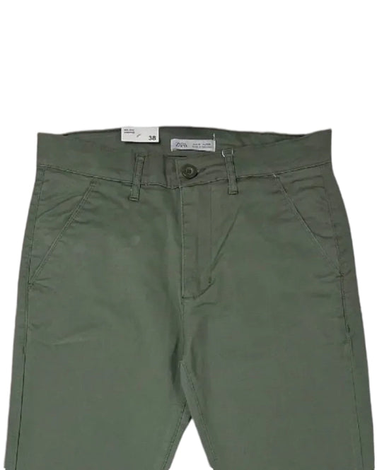 Z.R Premium Cotton Chino (Olive)
