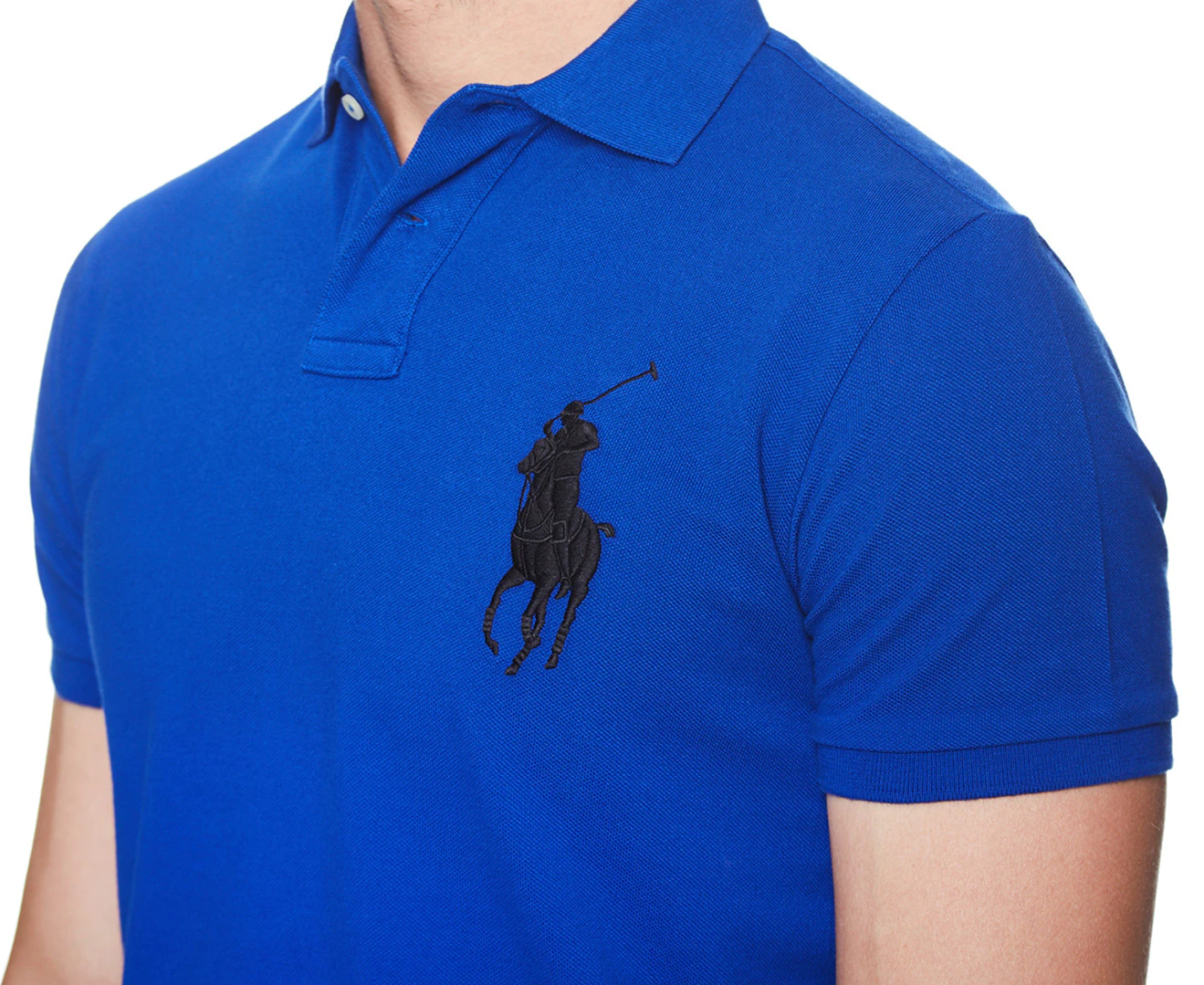 RL Premium Polo (Big Pony/Black) Royal Blue