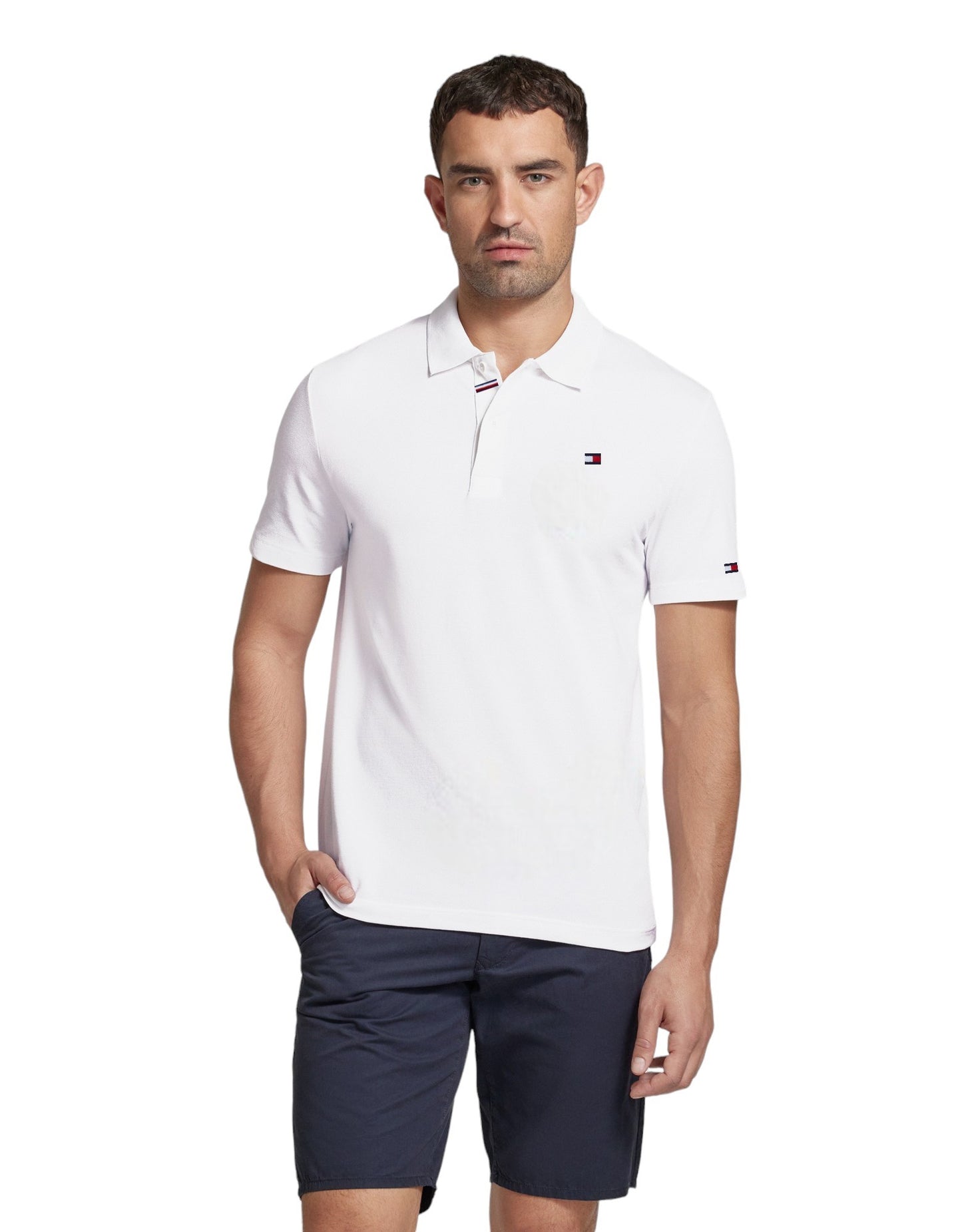 T.M.H Premium Polo Shirt (White)
