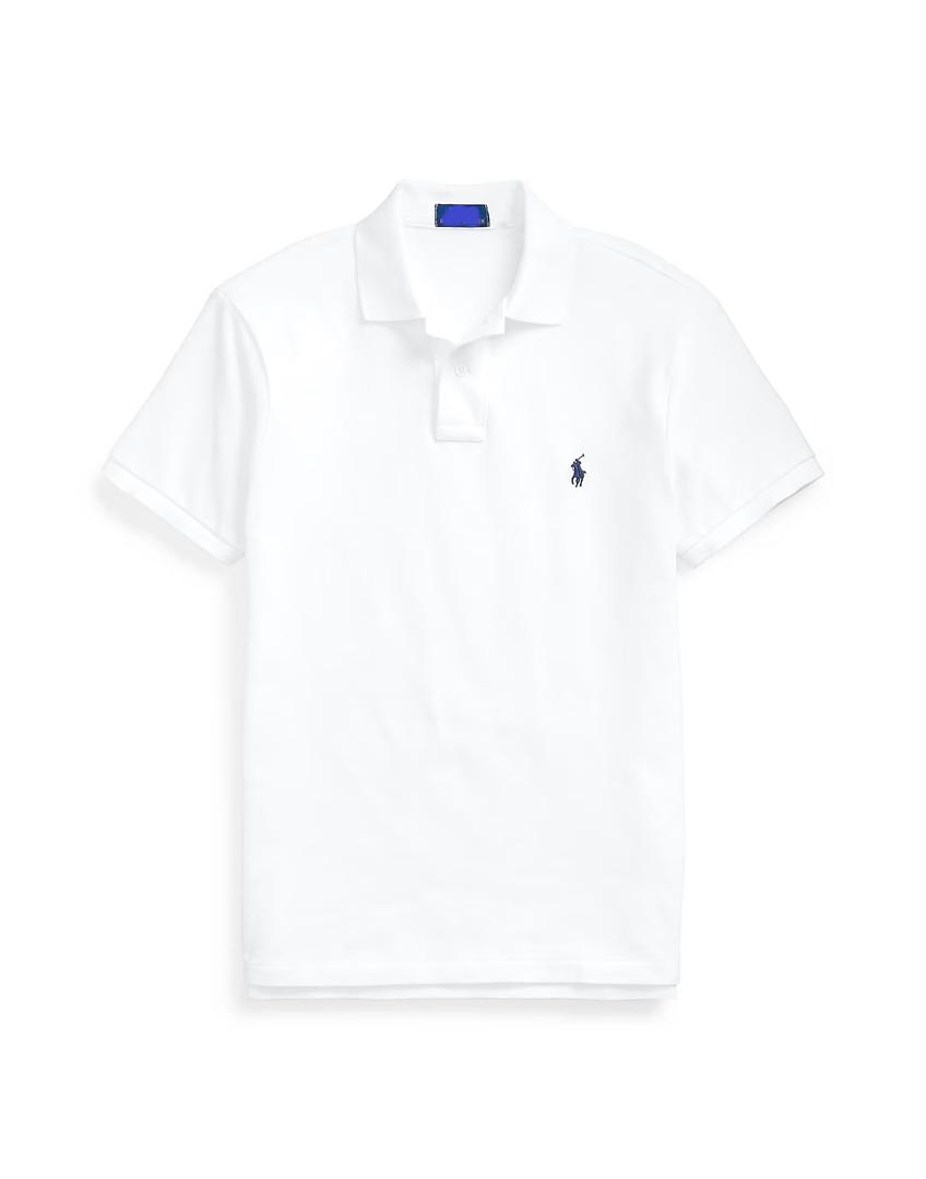 RL Premium Polo (Small pony) White