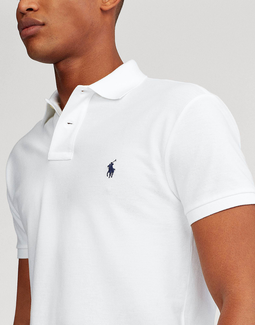 RL Premium Polo (Small pony) White