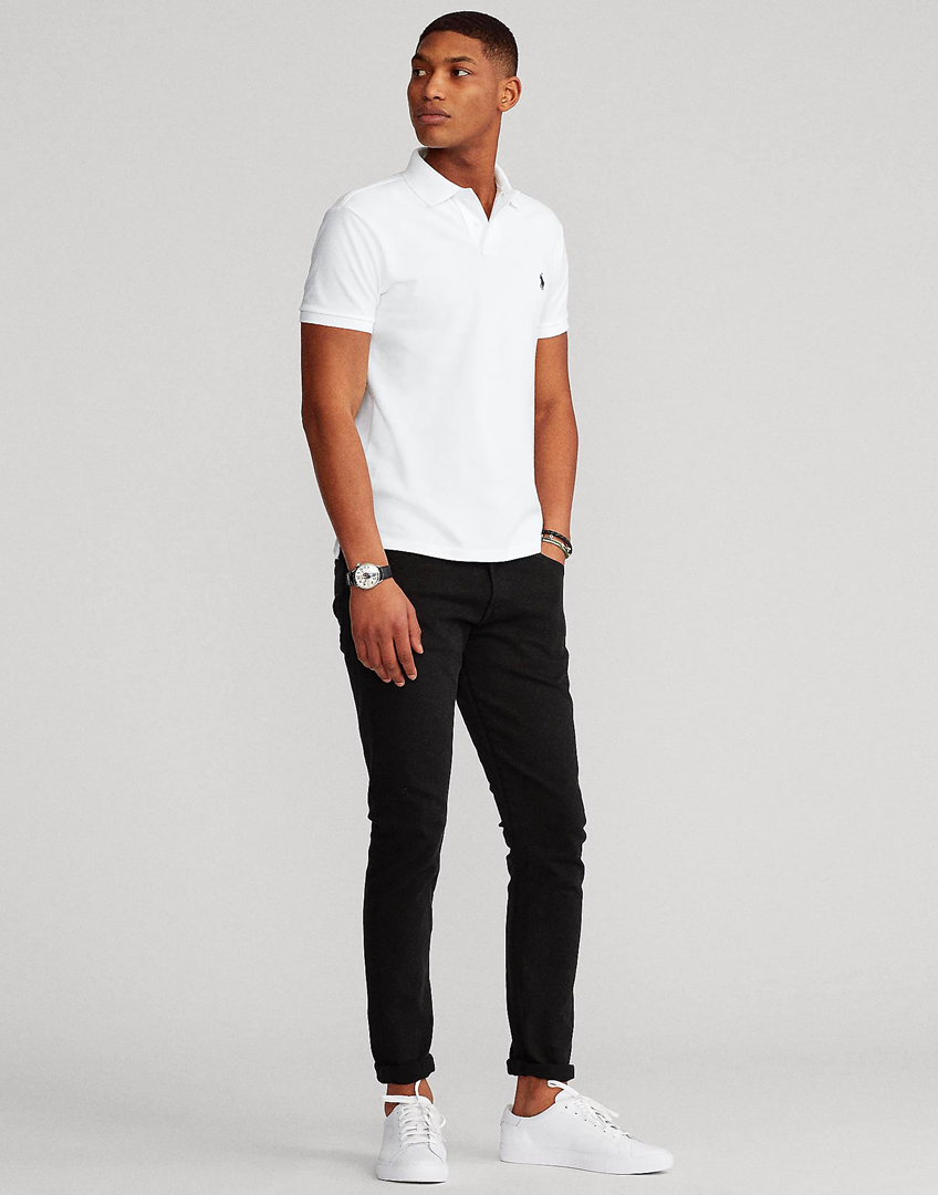 RL Premium Polo (Small pony) White