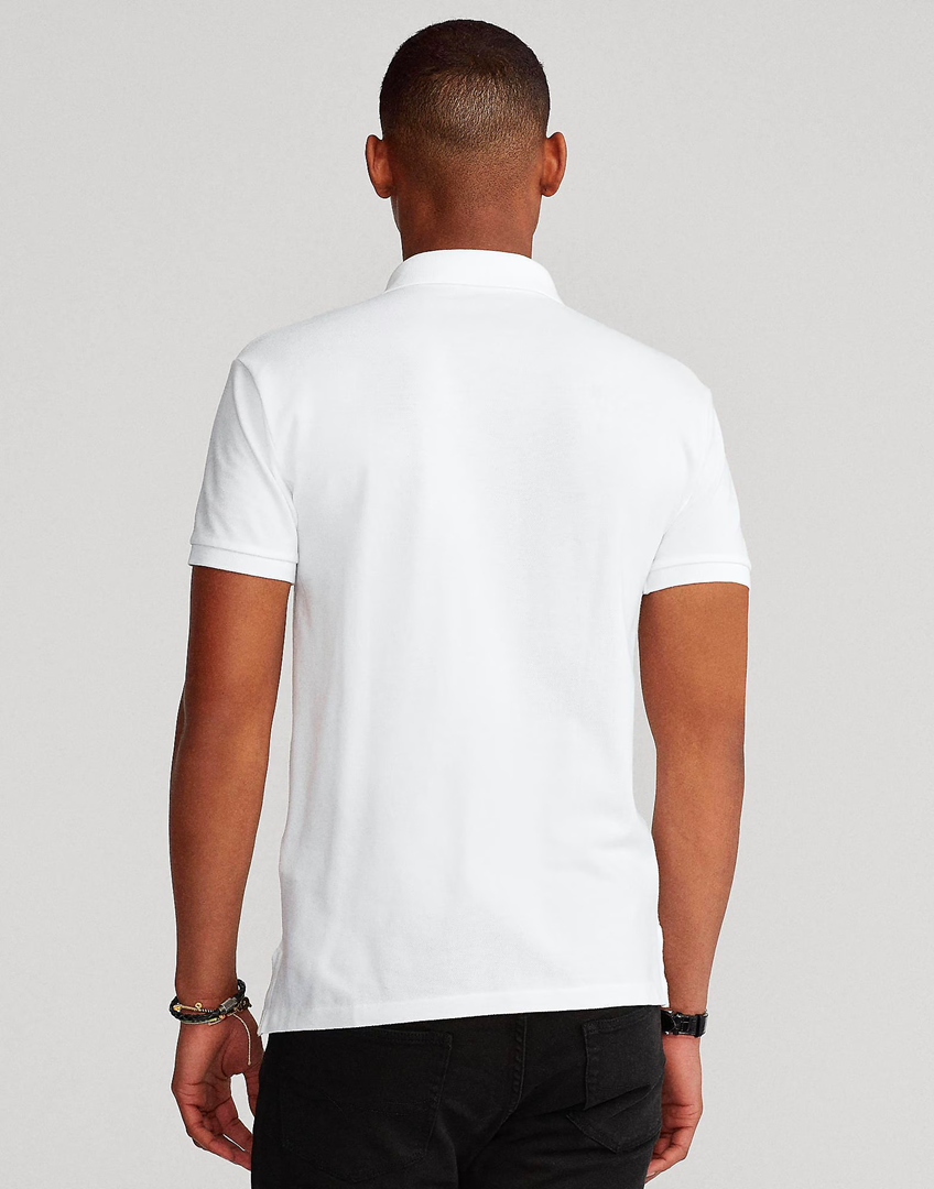 RL Premium Polo (Small pony) White