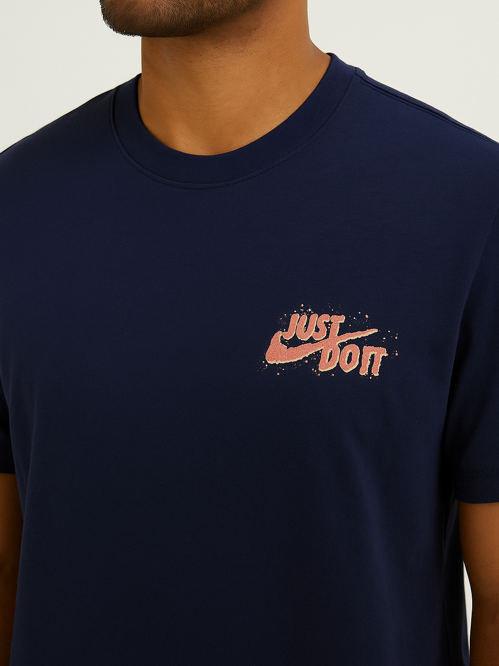 Premium Cotton T-Shirts (Navy) 15