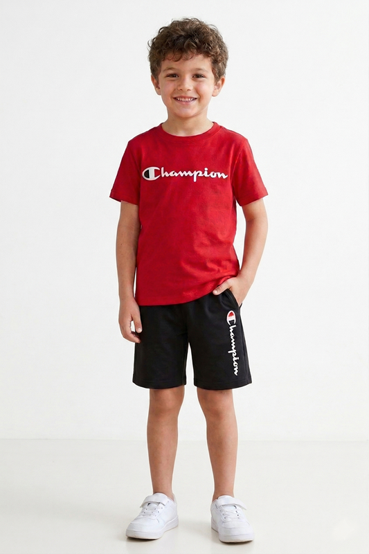 Premium Cotton Twin-Set  (Red & Black) 12