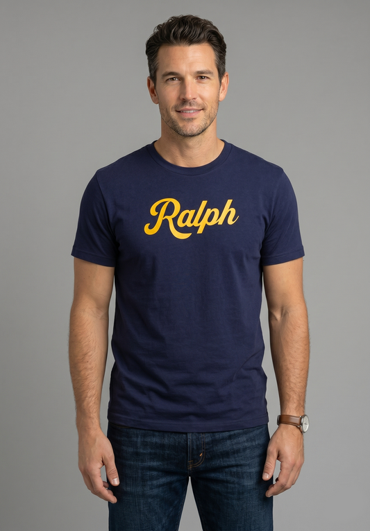 Premium Cotton T-Shirts (Navy) 7