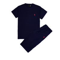 RL Premium  Cotton Tracksuit  (Blue)   (Shirt & Trouser)