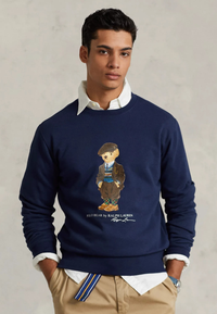Premium Cotton Fleece Sweatshirts 6 (Navy)
