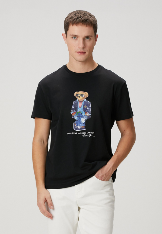 Premium Cotton T-Shirts (Black) 23