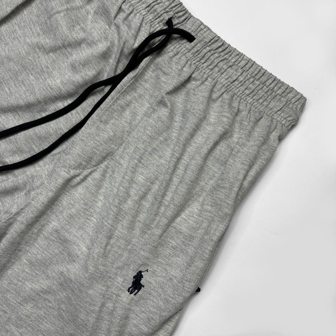 RL Premium Cotton  Tracksuit  (H.Grey)    (Shirt & Trouser)