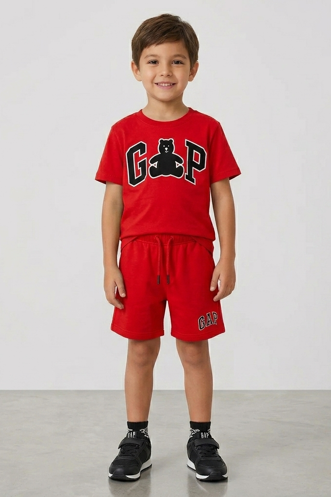 Premium Cotton Twin-Set  (Red) 15