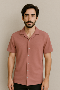 Z.A.R.A Premium Relax-Fit Shirts  (Turkish Rose)