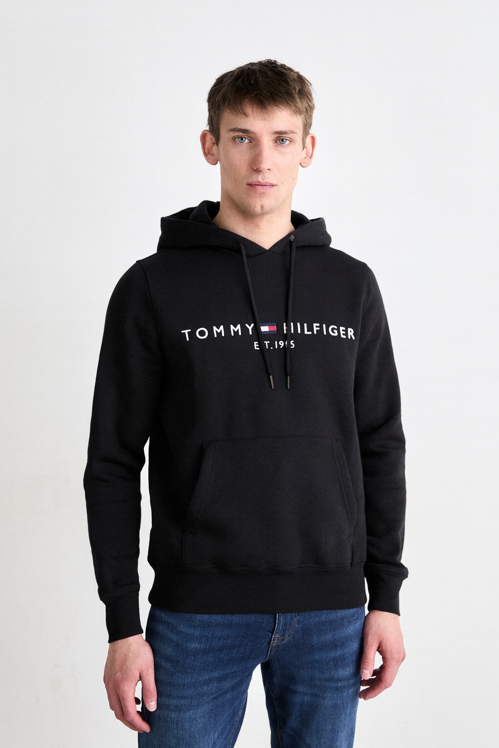 Premium Cotton Fleece Hoodie 3 (Black)