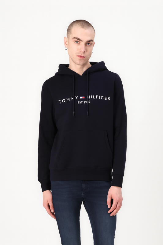 Premium Cotton Fleece Hoodie 3 (Navy)