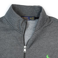 R.L Premium Small Pony Cotton Fleece Tracksuit  (Charcoal)