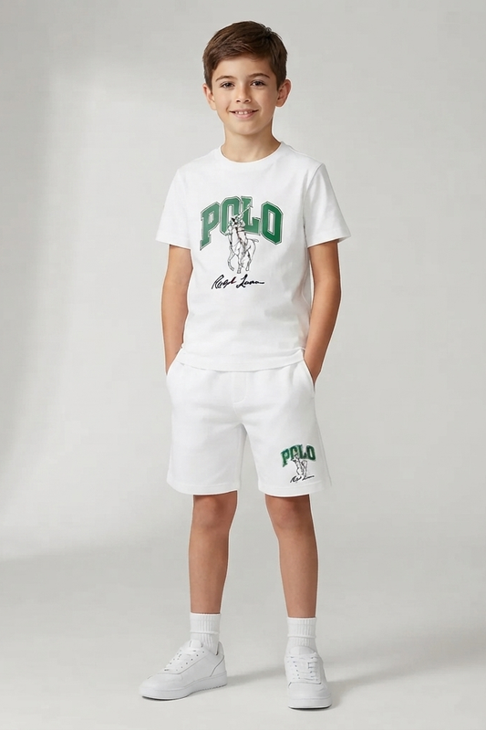 Premium Cotton Twin-Set (White) 17