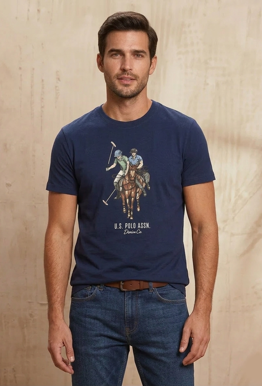 U.P.A Premium T-Shirts  (Navy) 03