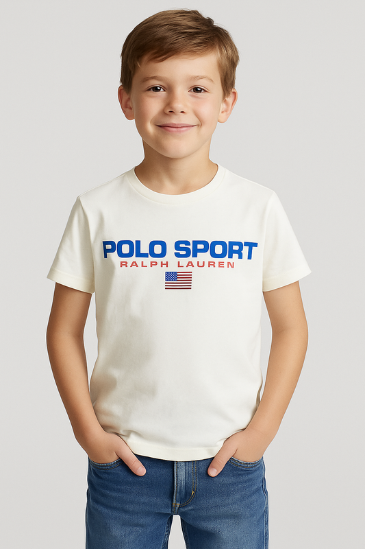 Kids Premium Cotton T-Shirt (White) 19
