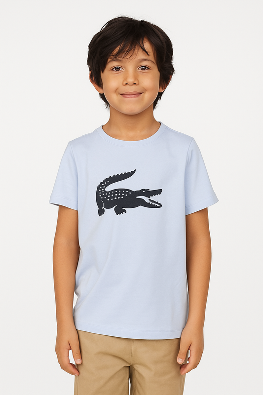L.C.S.T Kids Premium Cotton T-Shirt (Sky) 01