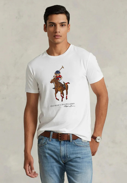 Rl  Premium T-Shirt (White) 0023