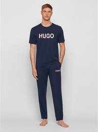 H.G  Premium Cotton Tracksuit-01 (Blue) (Shirt & Trouser)