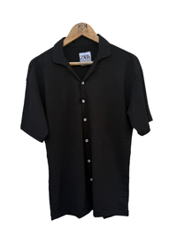 Z.A.R.A Premium Relax-Fit Shirts  (Black)