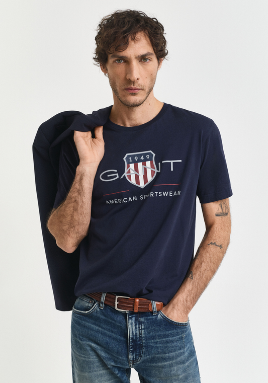 Premium Cotton T-Shirts (Navy) 9